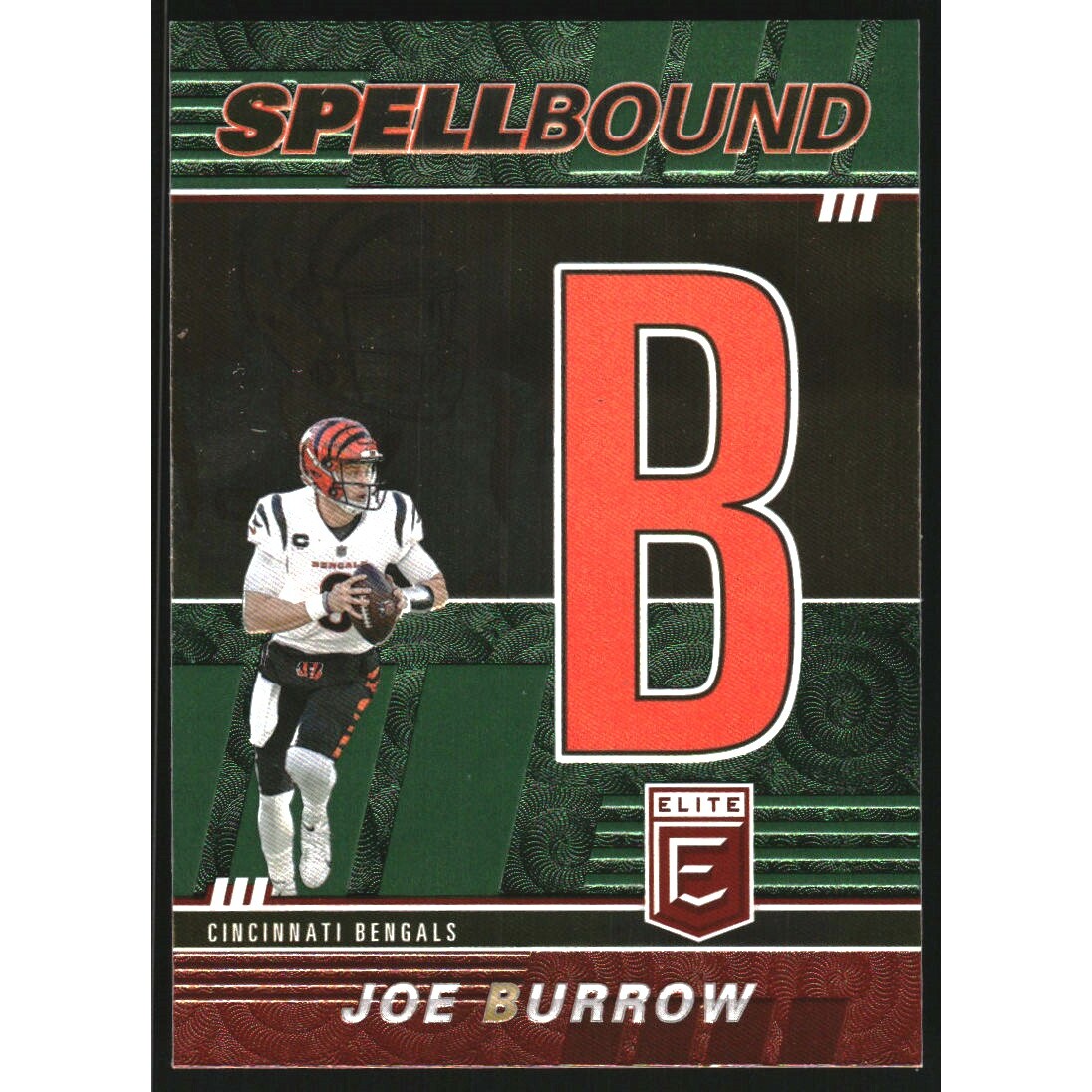 2022 Elite Spellbound Green #1 Joe Burrow