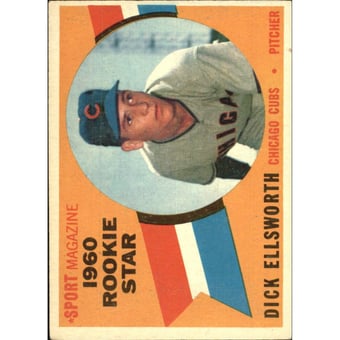 1960 Topps #125 Dick Ellsworth RS RC