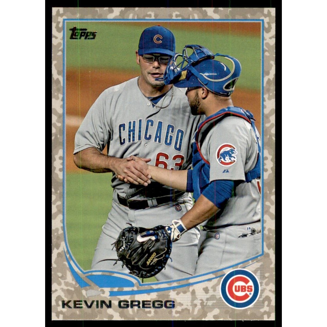 2013 Topps Update Camo #US166 Kevin Gregg. rookie card picture