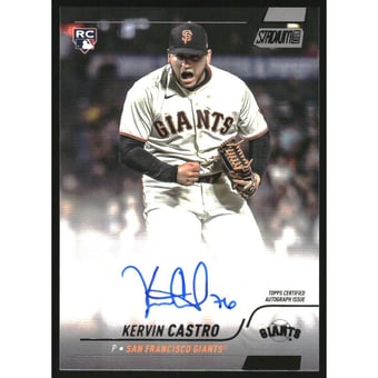 2022 Stadium Club Autographs #SCBAKC Kervin Castro