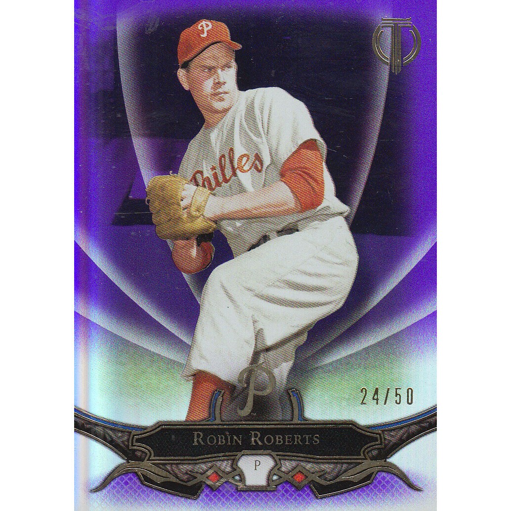 2016 Topps Tribute Purple #67 Robin Roberts. rookie card picture