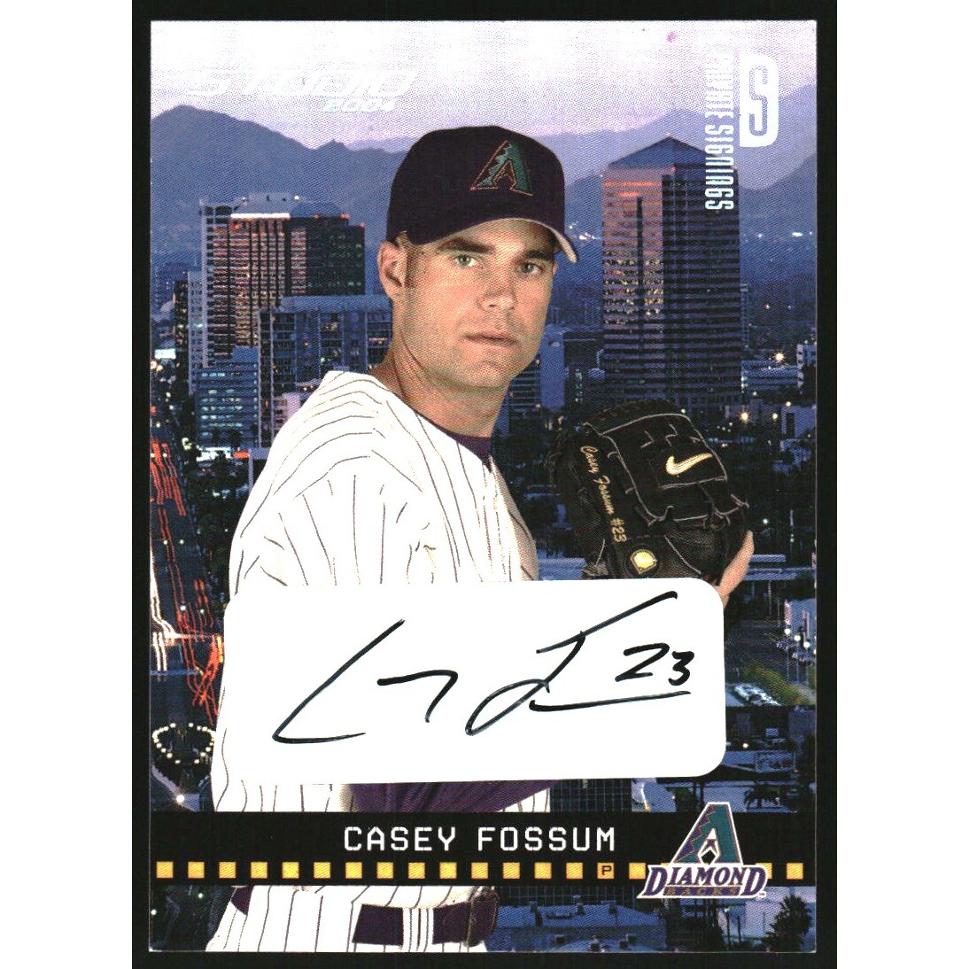 2004 Studio Private Signings Silver #8 Casey Fossum/63