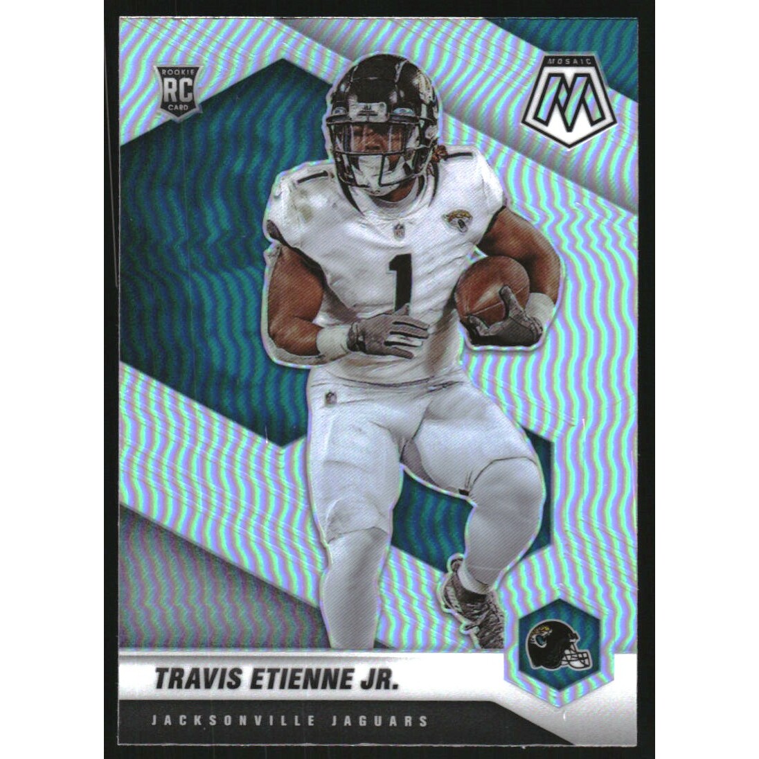 2021 Panini Mosaic Rookie Variations Silver #314 Travis Etienne Jr. 2021 Panini Mosaic Rookie Variations Silver #314 Travis Etienne Jr.