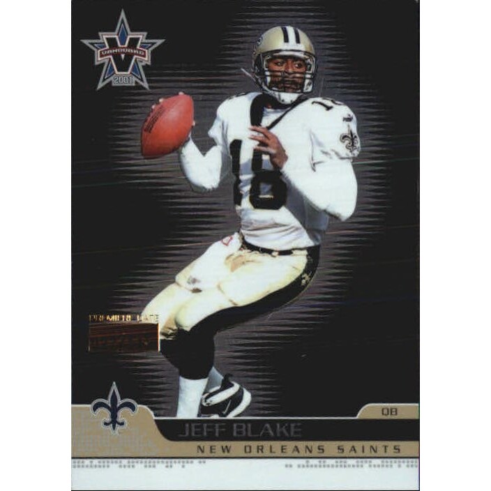 2001 Vanguard Premiere Date #58 Jeff Blake