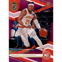 2019-20 Elite Purple #119 Bruno Fernando