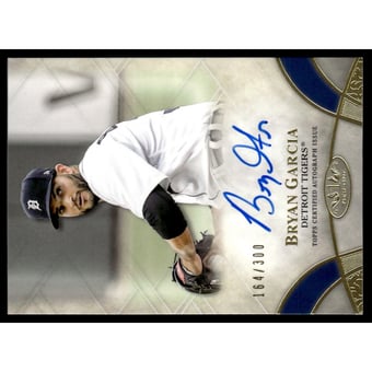 2021 Topps Tier One Break Out Autographs #BOABGA Bryan Garcia/300
