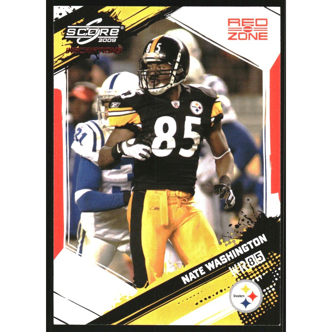 2009 Score Inscriptions Red Zone #233 Nate Washington