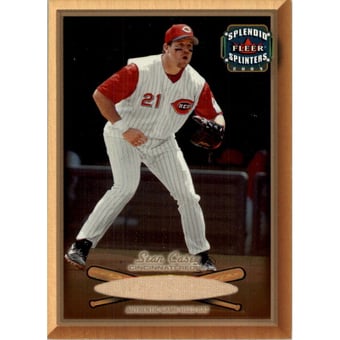 2003 Fleer Splendid Splinters Bat Chips #87 Sean Casey