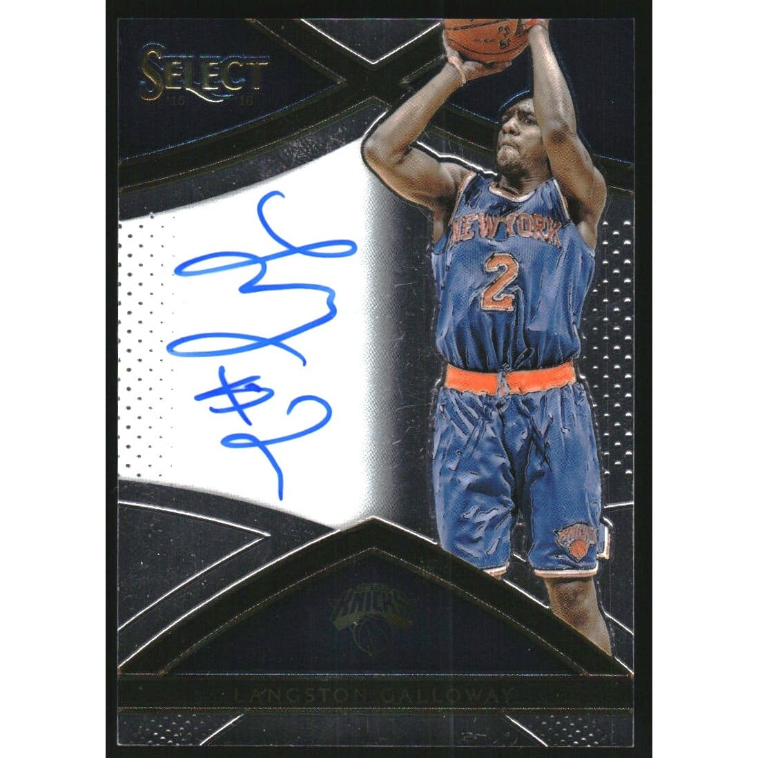 2015-16 Select Signatures #35 Langston Galloway/149