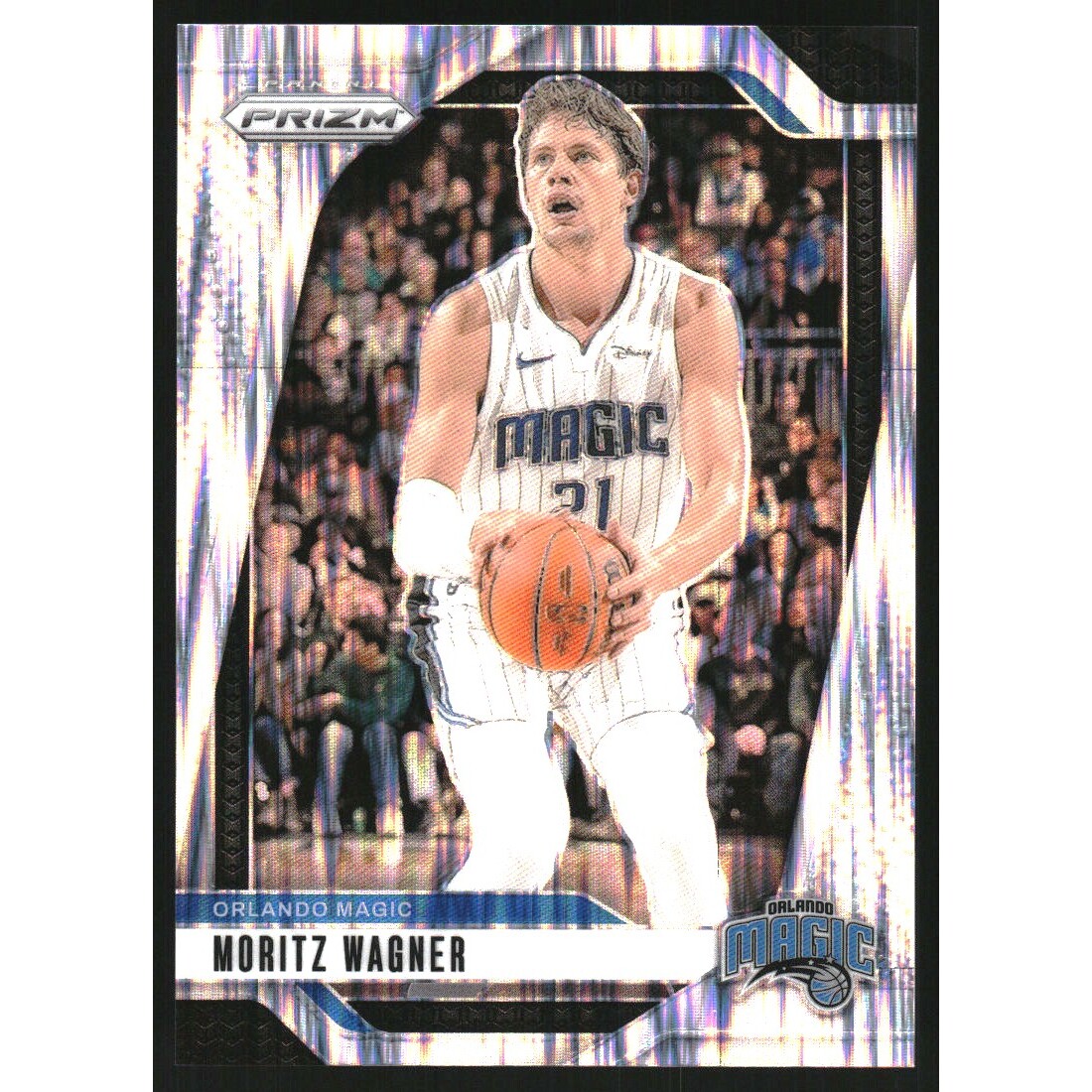 2024-25 Panini Prizm Prizms Skewed #116 Moritz Wagner