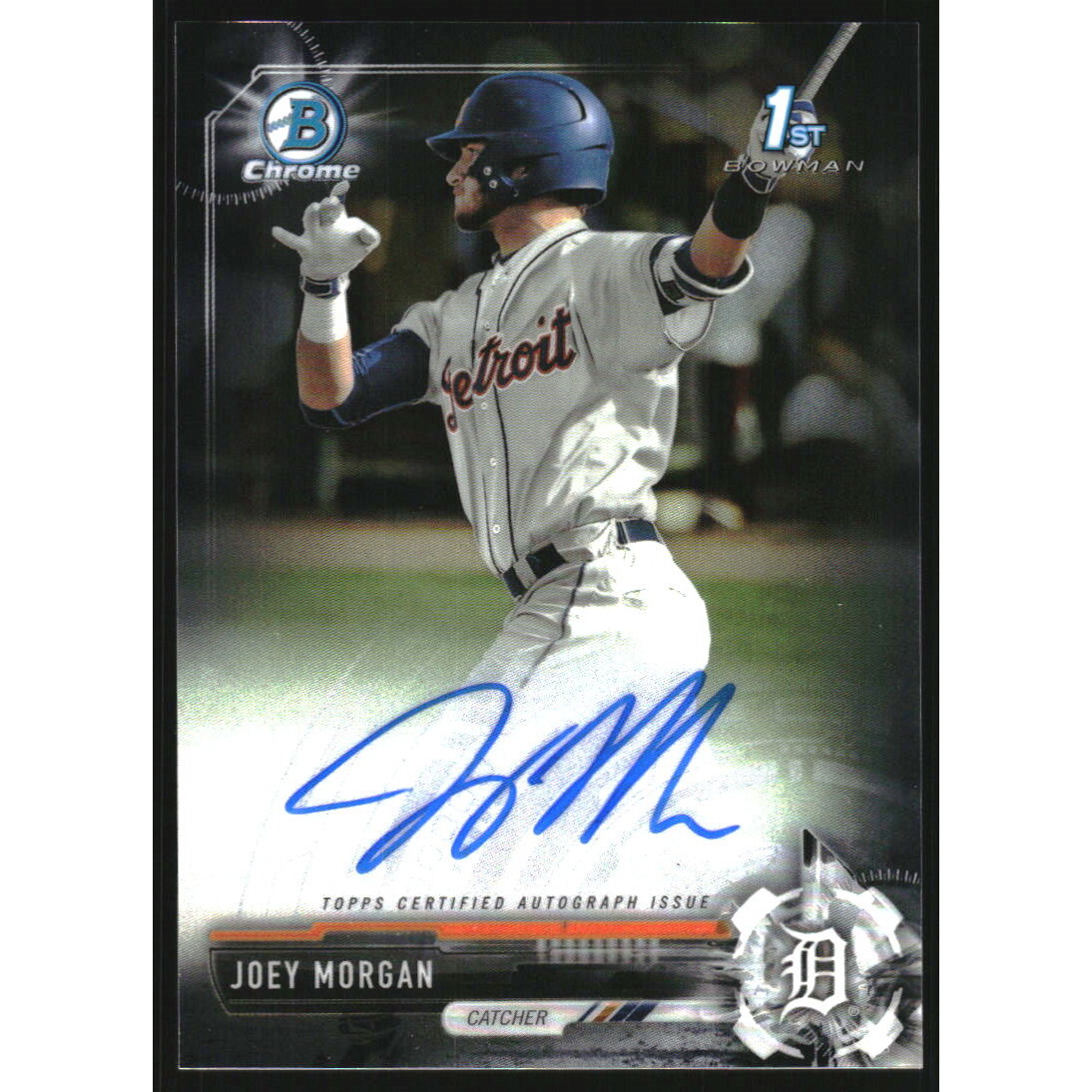 2017 Bowman Chrome Draft Autographs #CDAJM Joey Morgan