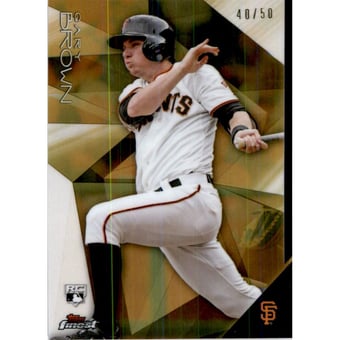 2015 Finest Gold Refractors #85 Gary Brown