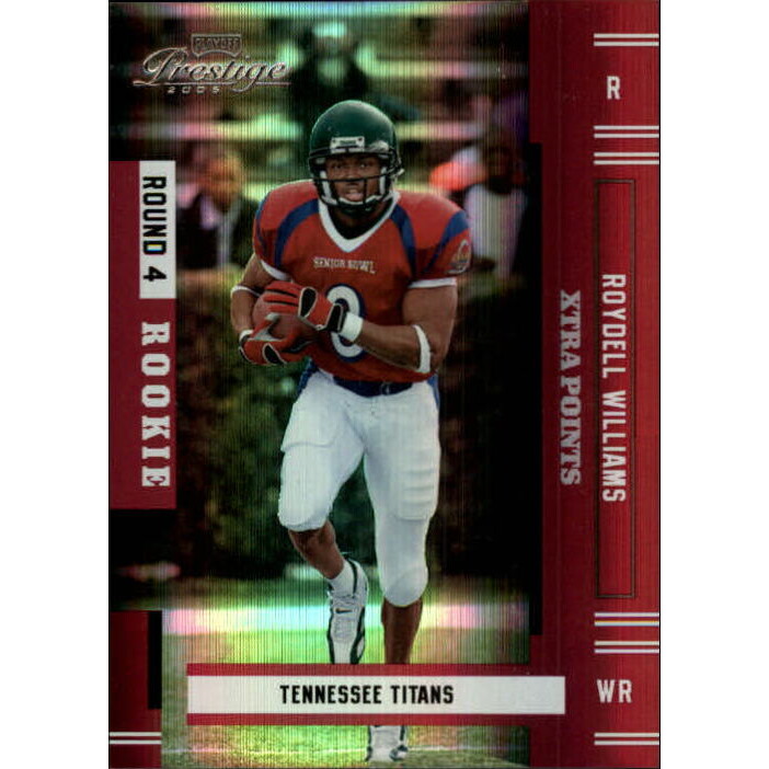 2005 Playoff Prestige Xtra Points Red #208 Roydell Williams