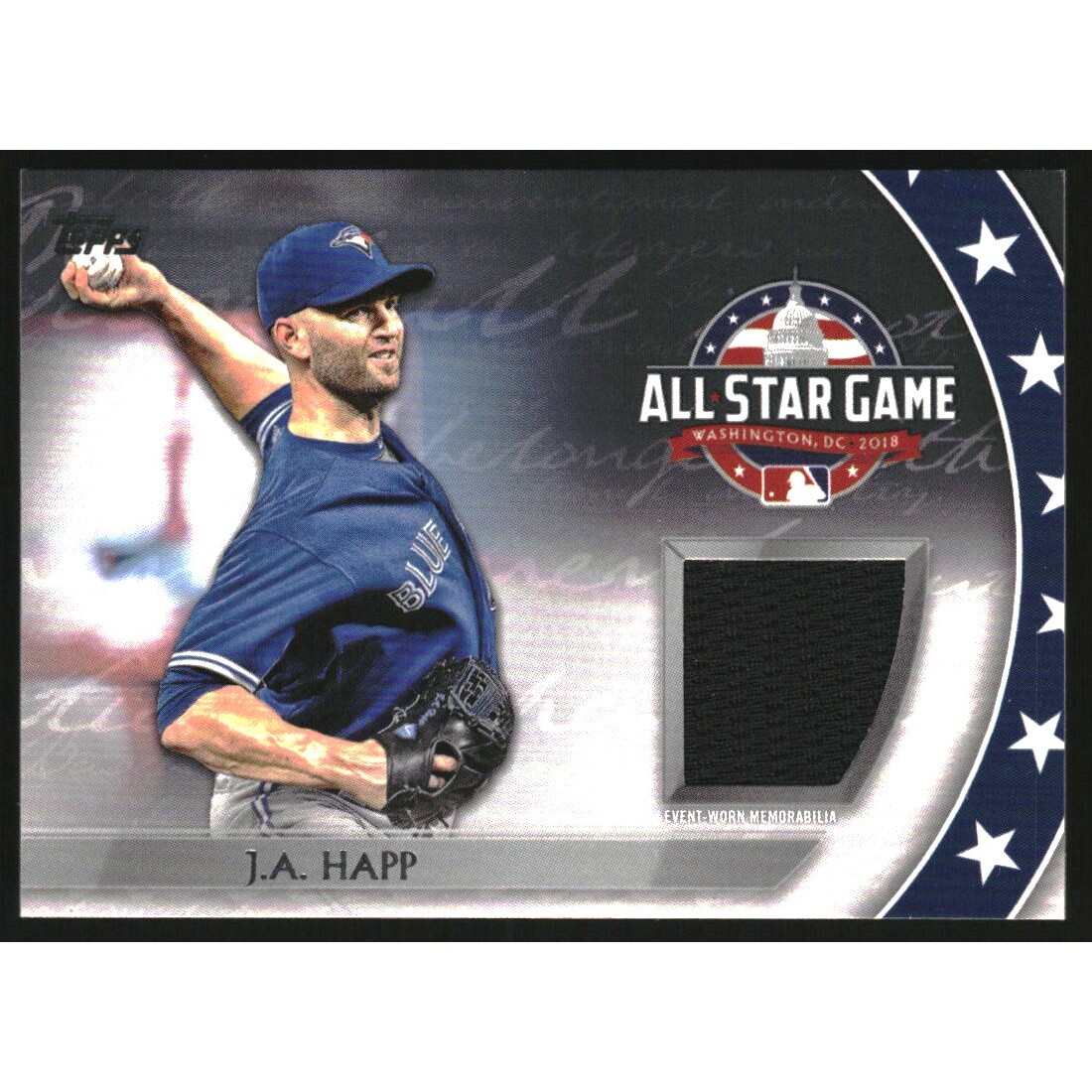 2018 Topps Update All Star Stitches #ASTJP J.A. Happ