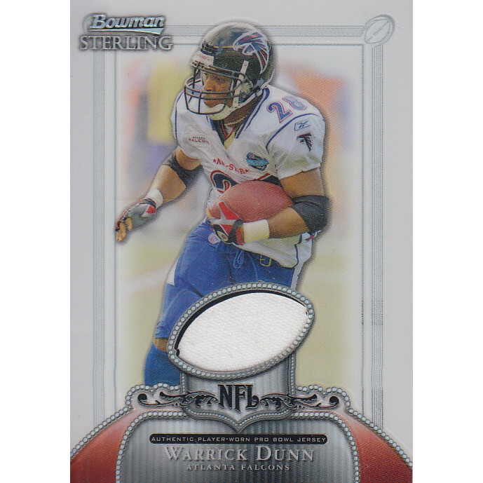 2006 Bowman Sterling Refractors #WD Warrick Dunn JSY