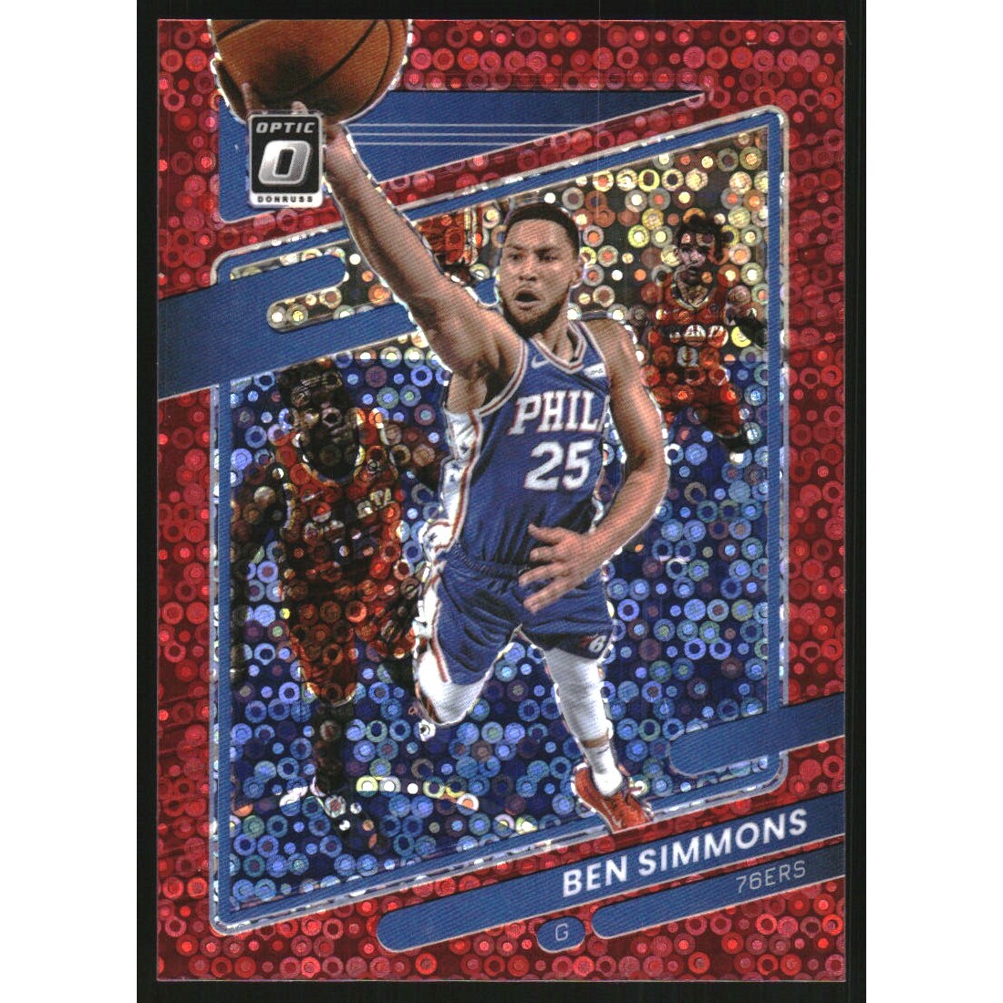 2021-22 Donruss Optic Fast Break Red #84 Ben Simmons