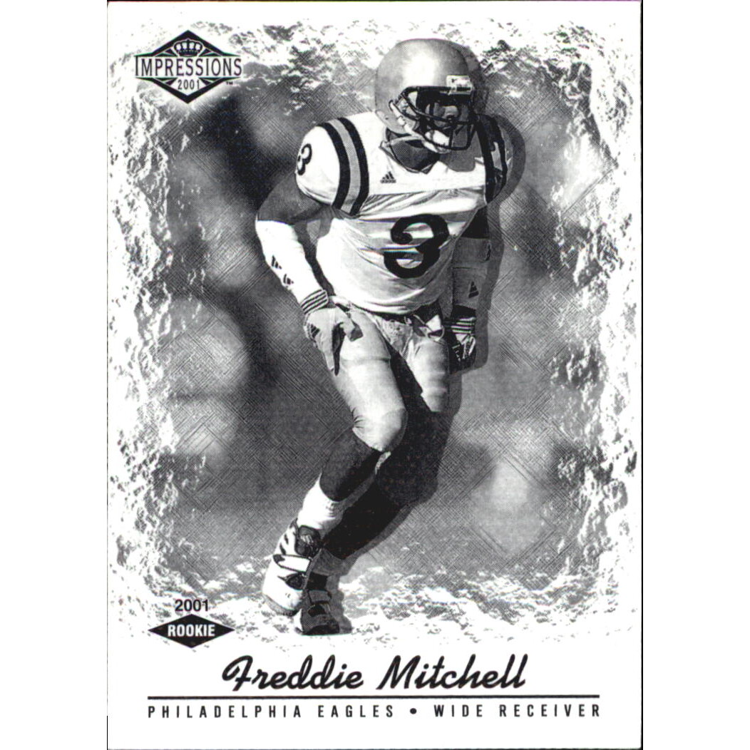 2001 Pacific Impressions Shadow #196 Freddie Mitchell