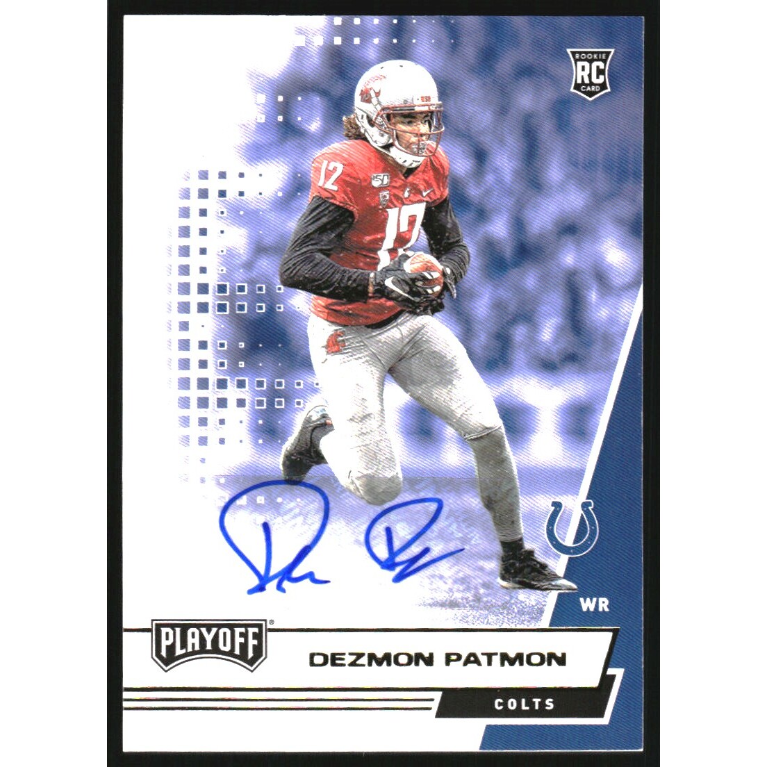 2020 Playoff Rookie Autographs #255 Dezmon Patmon
