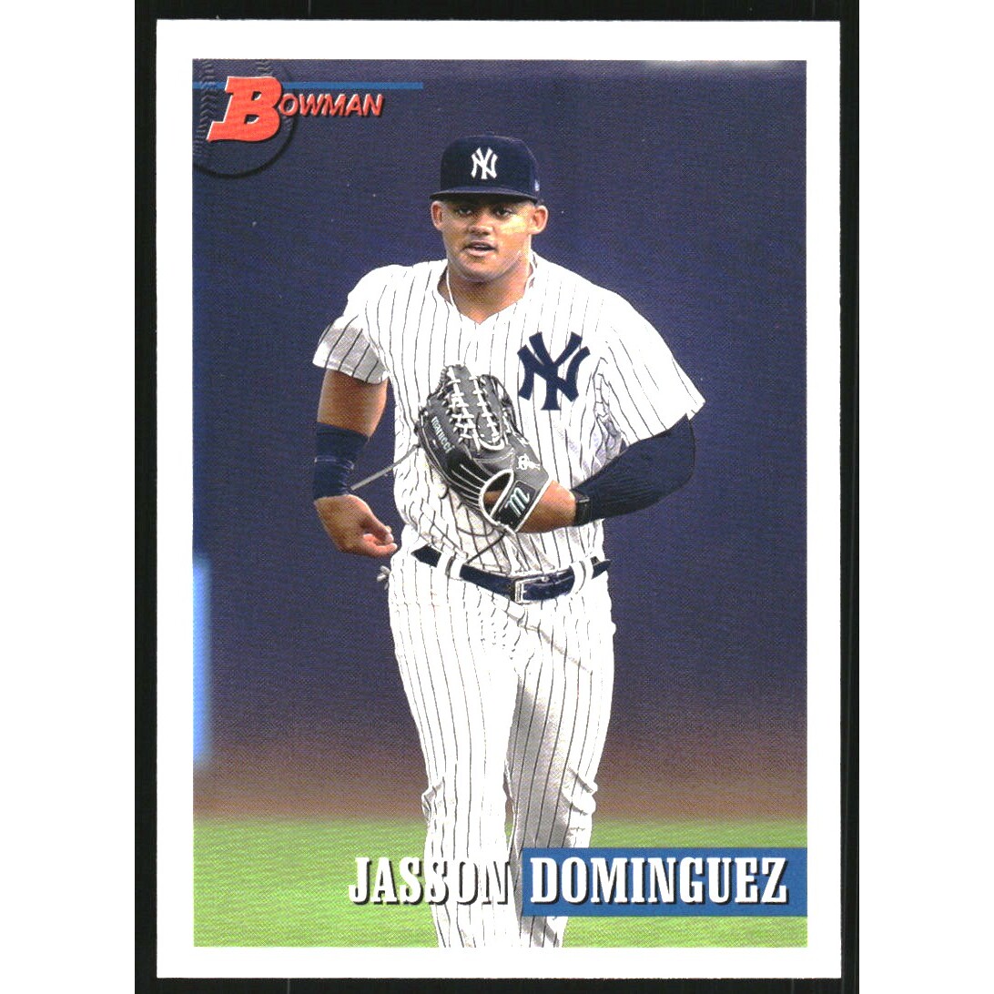 2021 Bowman Heritage Prospects #211 Jasson Dominguez 2021 Bowman Heritage Prospects #211 Jasson Dominguez