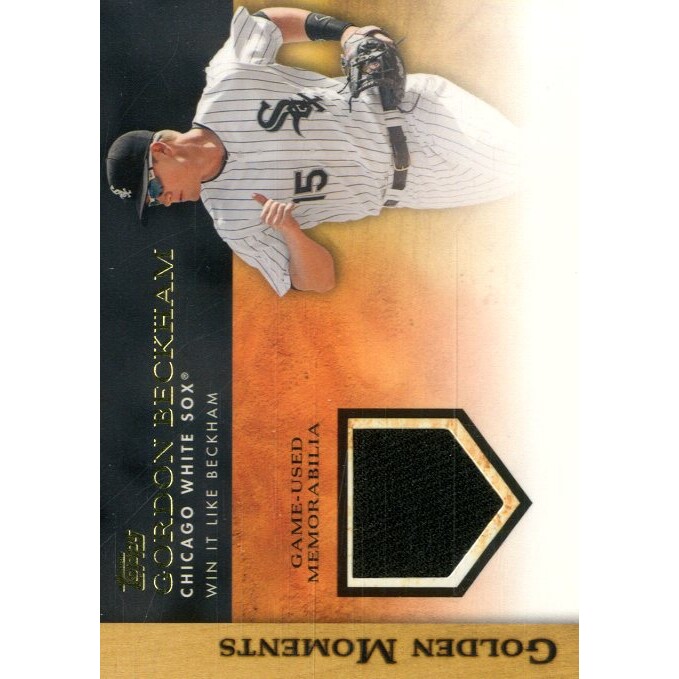 2012 Topps Golden Moments Relics #GB Gordon Beckham