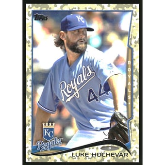 2014 Topps Camo #586 Luke Hochevar