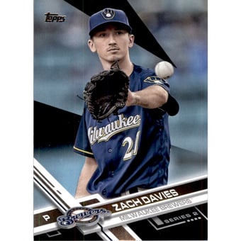 2017 Topps Black #477 Zach Davies