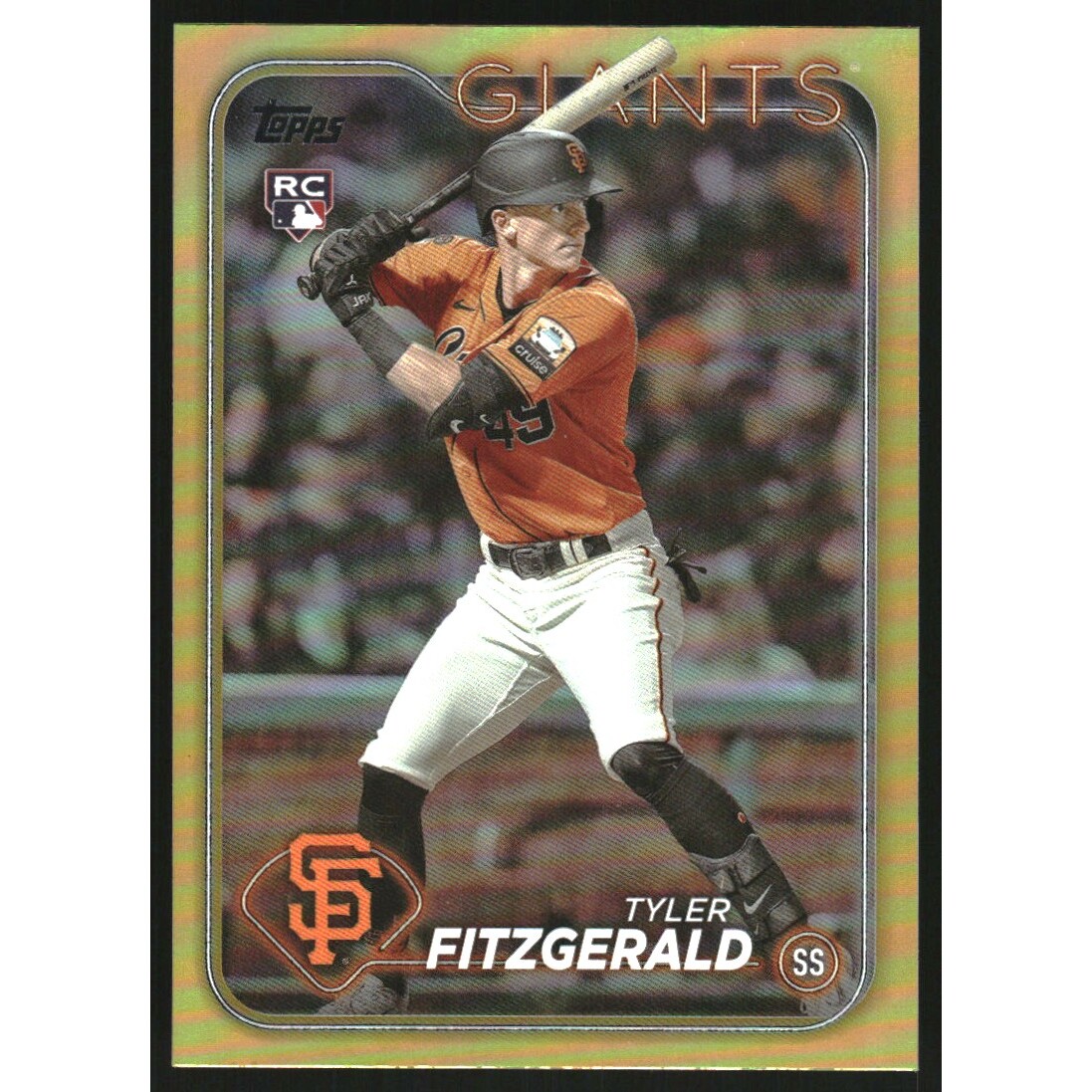 2024 Topps Gold Foil #602 Tyler Fitzgerald