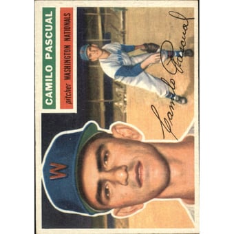 1956 Topps #98 Camilo Pascual