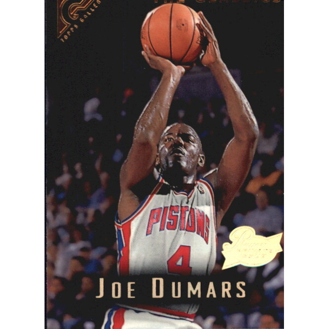 1995-96 Topps Gallery Player's Private Issue #69 Joe Dumars. rookie card picture
