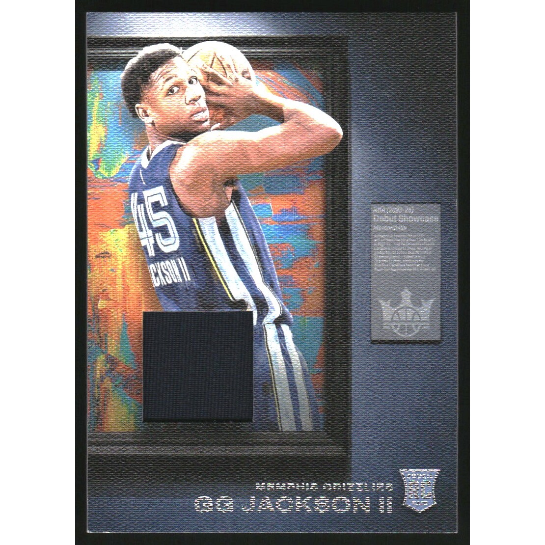 2023-24 Court Kings Debut Showcase Memorabilia #40 GG Jackson II