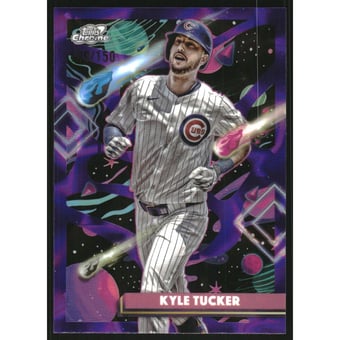 2025 Topps Cosmic Chrome Purple Nebula Refractors #164 Kyle Tucker