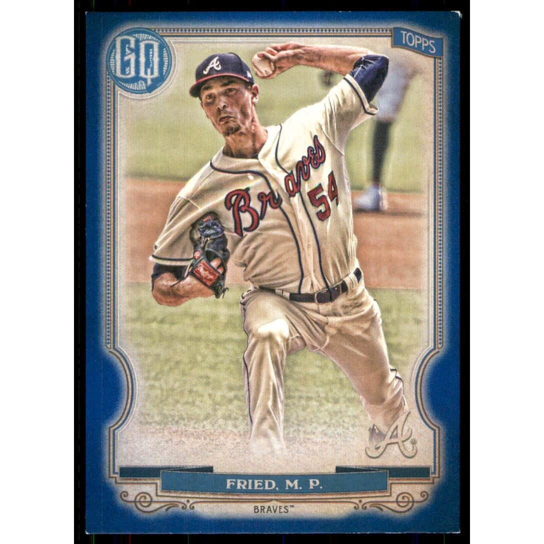 2020 Topps Gypsy Queen Blue #69 Max Fried. rookie card picture