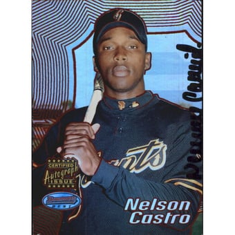 2002 Bowman's Best Red #156 Nelson Castro AU