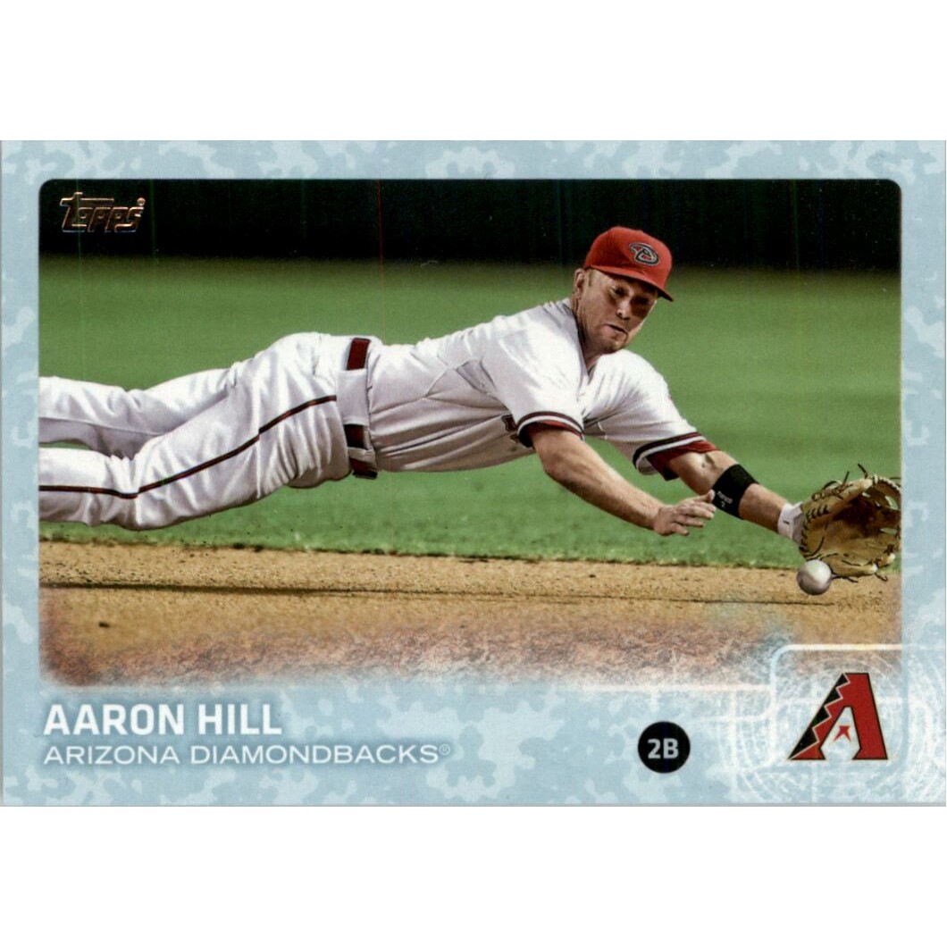 2015 Topps Snow Camo #247 Aaron Hill