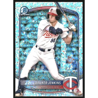 2025 Bowman Chrome Prospects Mini-Diamond Refractors #BCP1 Walker Jenkins