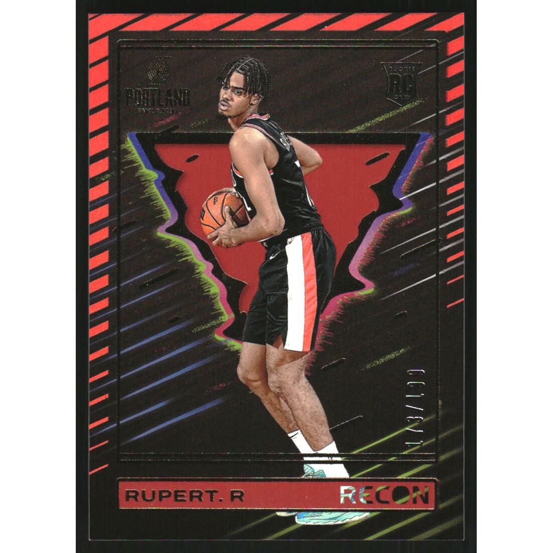 2023-24 Panini Recon Holo Red #227 Rayan Rupert