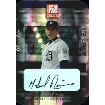 2002 Donruss Elite Turn of the Century Autographs #182 Michael Rivera/100*