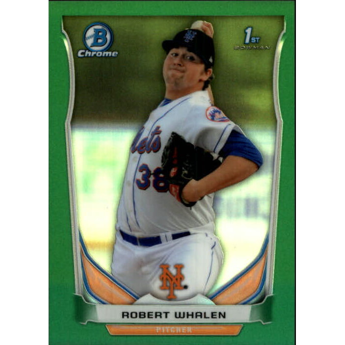 2014 Bowman Chrome Prospects Series 2 Green Refractors #BCP73 Robert Whalen