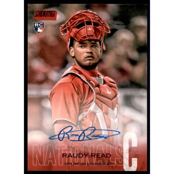 2018 Stadium Club Autographs Red Foil #SCARR Raudy Read