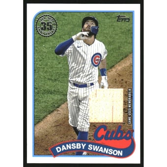 2024 Topps '89 Topps Relics #89BRDS Dansby Swanson