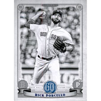 2019 Topps Gypsy Queen Black and White #128 Rick Porcello