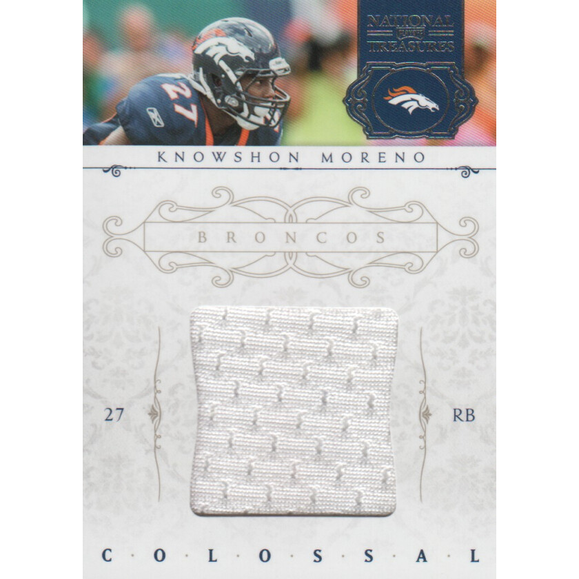 2011 Playoff National Treasures Colossal Materials #13 Knowshon Moreno/99