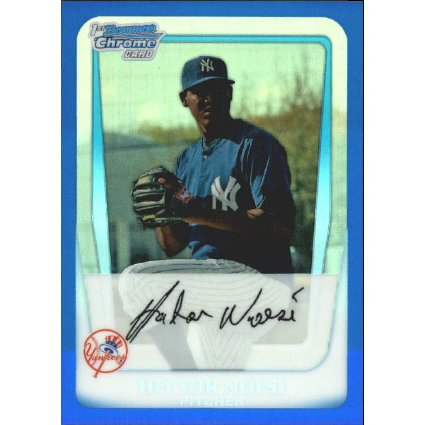 2011 Bowman Chrome Prospects Blue Refractors #BCP17 Hector Noesi