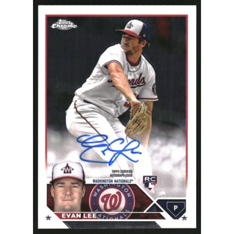2023 Topps Chrome Update Rookie Autographs #RAEL Evan Lee