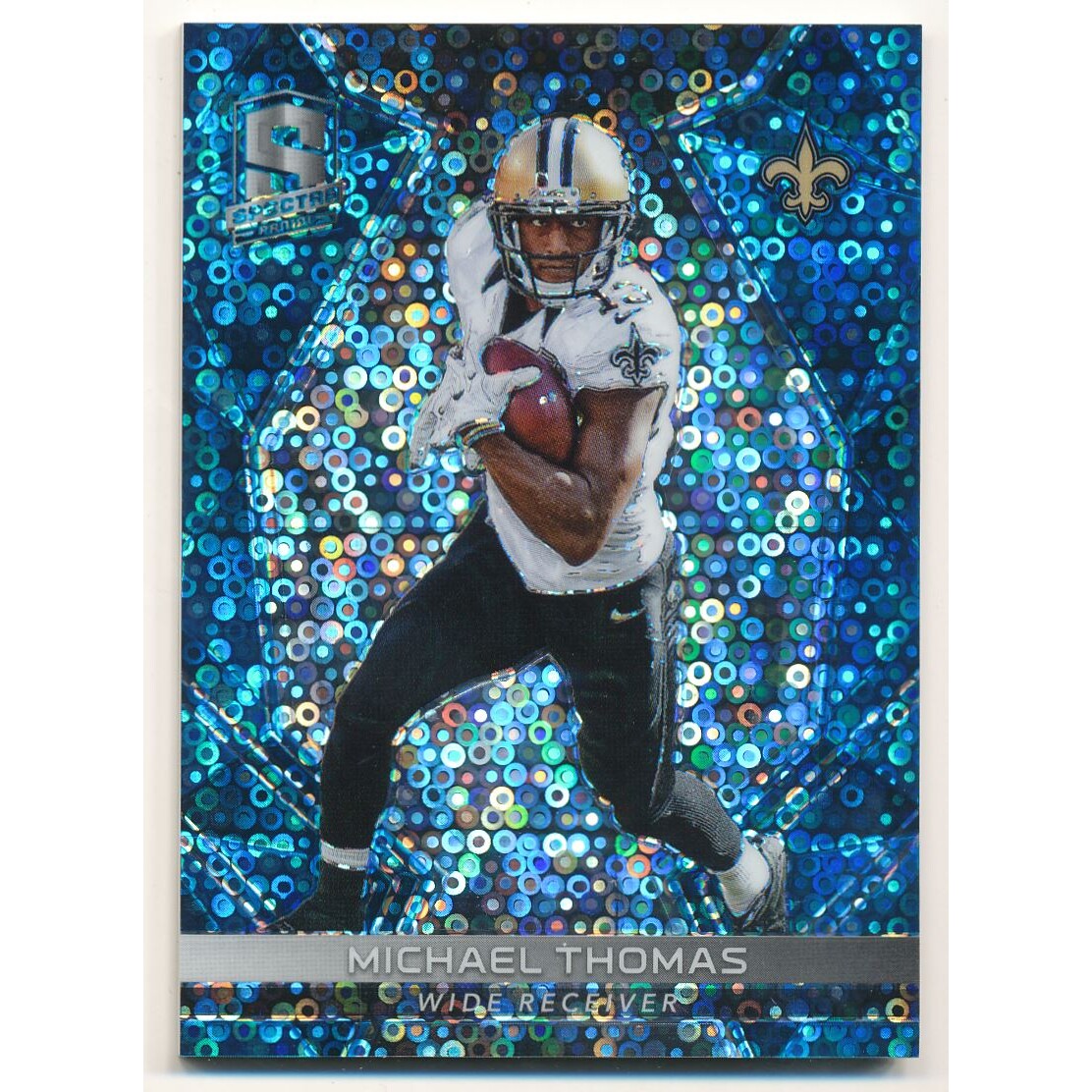 2017 Panini Spectra Neon Blue #56 Michael Thomas