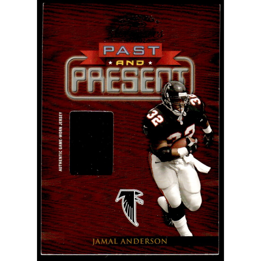 2002 Donruss Classics Past and Present Jerseys #PP7 Jamal Anderson