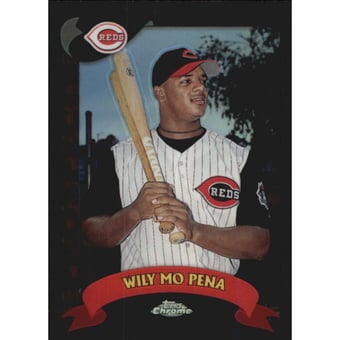 2002 Topps Chrome Traded Black Refractors #T140 Wily Mo Pena