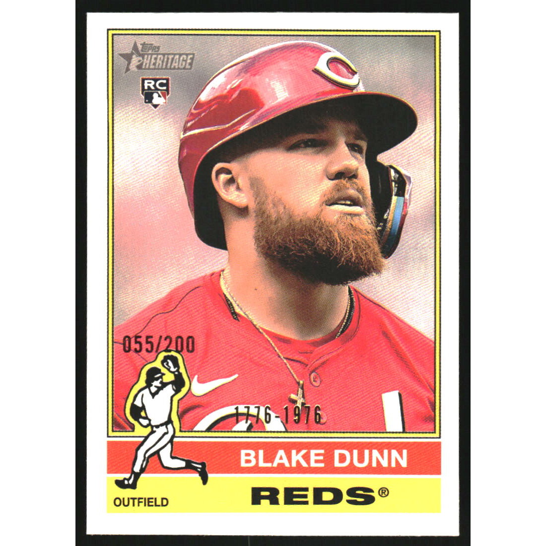 2025 Topps Heritage Bicentennial #51 Blake Dunn