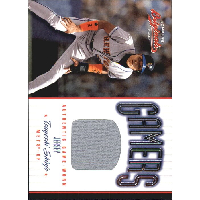 2002 Donruss Originals Gamers #12 Tsuyoshi Shinjo/200