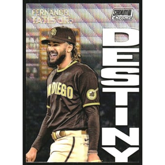 2022 Stadium Club Chrome Dynasty and Destiny Wave Refractors #9B Fernando Tatis Jr.
